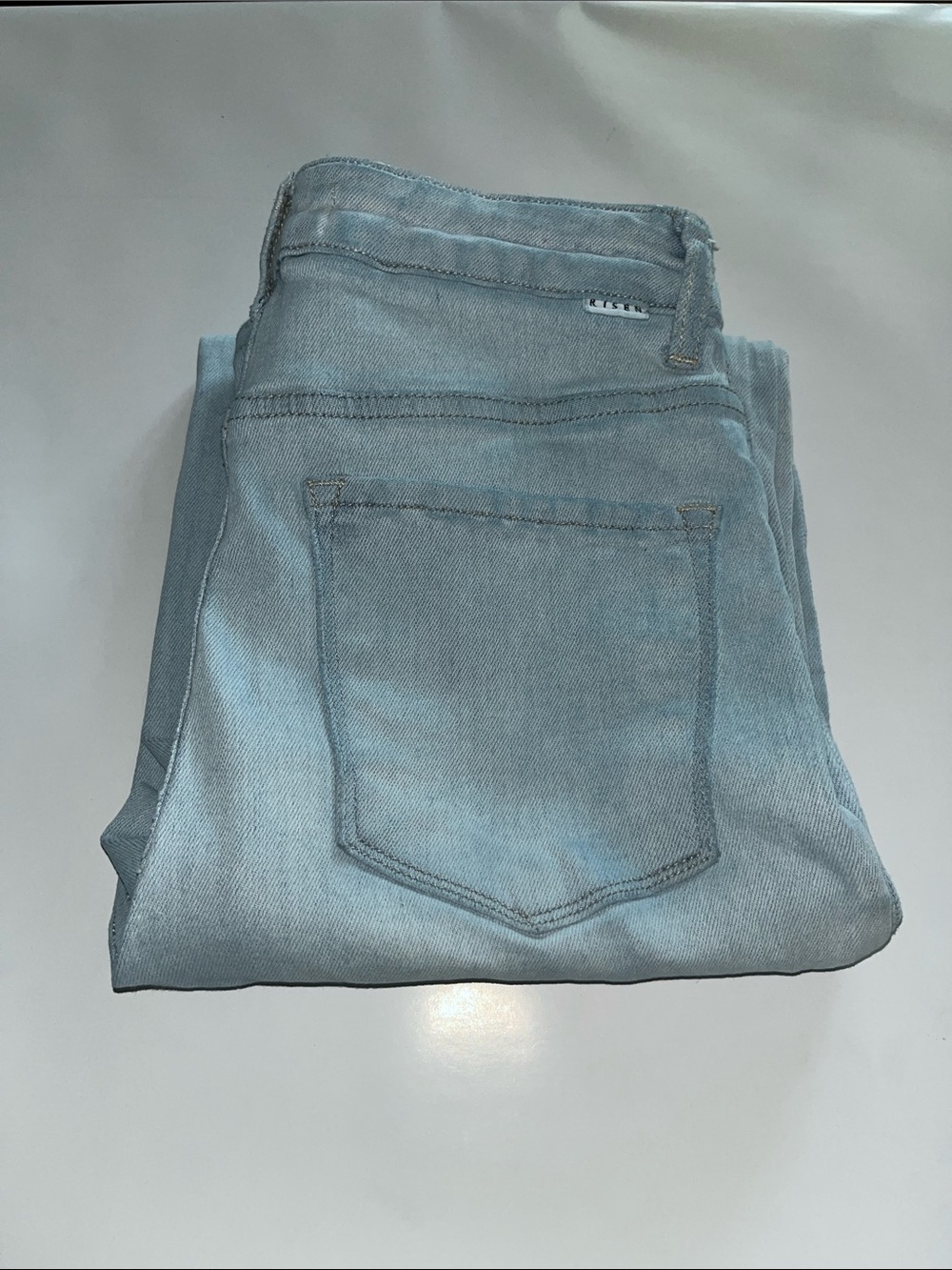 Risen Jeans Wide Leg Flare High Rise Size 7/28 - Picture 3 of 16
